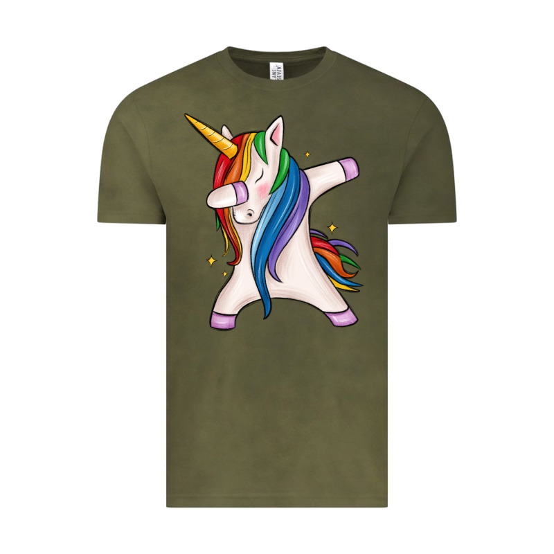 Dabbing Unicorn Vintage Tee by MaliasSmallBusiness | Teevron