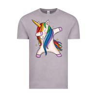 Vintage Zinc dabbing unicorn Vintage Tee - MaliasSmallBusiness