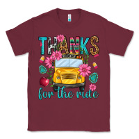 Burgundy thanks for the ride Classic Tee - NancyCooperArtShop