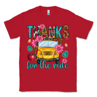 Red thanks for the ride Classic Tee - NancyCooperArtShop