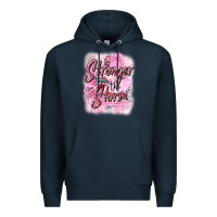 Navy stronger than the storm Premium Hoodie - CowGirlArtShop