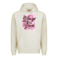 Oatmeal Heather stronger than the storm Premium Hoodie - CowGirlArtShop