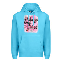 Ocean Blue stronger than the storm Premium Hoodie - CowGirlArtShop