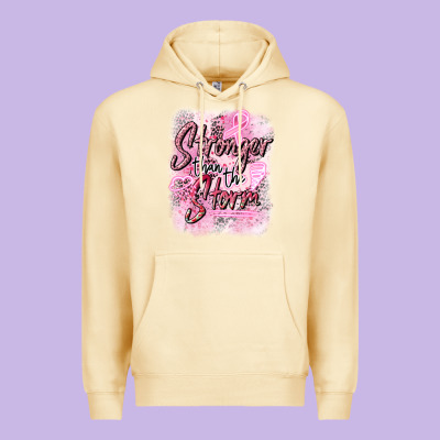 Stronger Than The Storm Premium Hoodie Designed By Cowgirlartshop