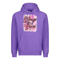 Purple stronger than the storm Premium Hoodie - CowGirlArtShop