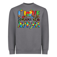 Storm i love someone with autism Heavyweight Sweatshirt - LillyAllenDesigns