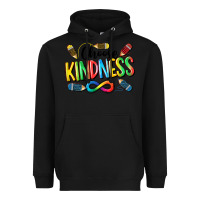 Black Chose Kindness Autism Heavyweight Hoodie - CowGirlArtShop
