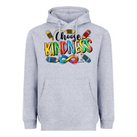 Heather Grey Chose Kindness Autism Heavyweight Hoodie - CowGirlArtShop