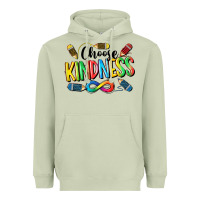 Matcha Chose Kindness Autism Heavyweight Hoodie - CowGirlArtShop
