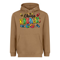 Toasted Coconut Chose Kindness Autism Heavyweight Hoodie - CowGirlArtShop