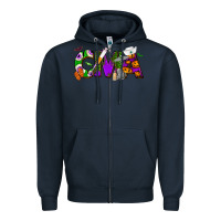 Navy Halloween CMA Certified Medical Assistant Zipper Hoodie - NancyCooperArtShop
