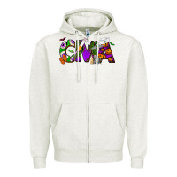 Oatmeal Heather Halloween CMA Certified Medical Assistant Zipper Hoodie - NancyCooperArtShop