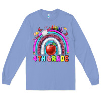 Colony Blue 4 th  grade Long Sleeve Tee - BundleAndBundleShop