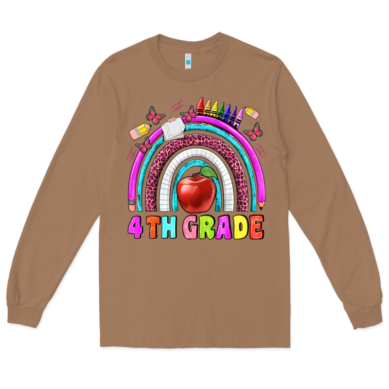 4 Th  Grade Long Sleeve Tee by BundleAndBundleShop | Teevron