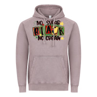 Vintage Zinc no sugar black no cream Vintage Hoodie - MaliasSmallBusiness