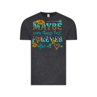 Vintage Black maybe some things last forever after all Vintage Tee - NancyCooperArtShop