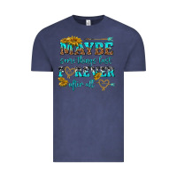 Vintage Denim maybe some things last forever after all Vintage Tee - NancyCooperArtShop