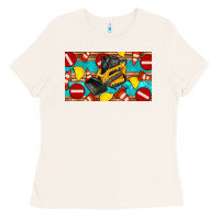 Bone skidsteer sippy Ladies Tee - Artiststas