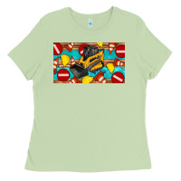 Matcha skidsteer sippy Ladies Tee - Artiststas
