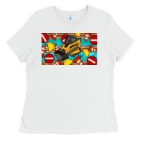 White skidsteer sippy Ladies Tee - Artiststas