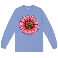 Colony Blue valentines day sunflower Long Sleeve Tee - RanaPortraitStore