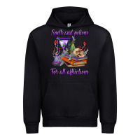 Black spells and potions for all afflictions Urban Hoodie - BundleAndBundleShop