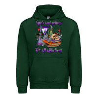 Forest Green spells and potions for all afflictions Urban Hoodie - BundleAndBundleShop