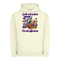 Pigment Pistachio spells and potions for all afflictions Urban Hoodie - BundleAndBundleShop