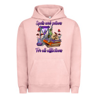 Pigment Salmon spells and potions for all afflictions Urban Hoodie - BundleAndBundleShop