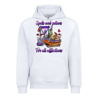 White spells and potions for all afflictions Urban Hoodie - BundleAndBundleShop