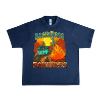 Navy backroads and bonfire Urban Heavy Tee - NancyCooperArtShop