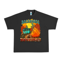 Pigment Black backroads and bonfire Urban Heavy Tee - NancyCooperArtShop