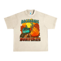 Sandshell backroads and bonfire Urban Heavy Tee - NancyCooperArtShop