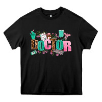 Black doctor Heavy Core Tee - AdoDesignShop