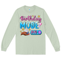 Matcha Birthday Mode On Long Sleeve Tee - BundleAndBundleShop