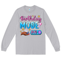 Moon Dust Birthday Mode On Long Sleeve Tee - BundleAndBundleShop