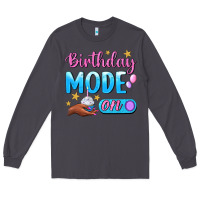 Smoke Birthday Mode On Long Sleeve Tee - BundleAndBundleShop
