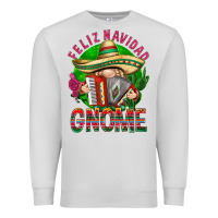 Dove Grey Feliz Navidad gnome Mexico Premium Sweatshirt - HowdyJamesFarm