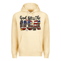 Pina Colada god bless the usa Premium Hoodie - CowGirlArtShop