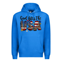 True Royal god bless the usa Premium Hoodie - CowGirlArtShop