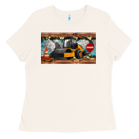 Bone steam roller sippy cup Ladies Tee - Artiststas
