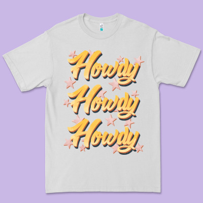 Howdy Howdy Howdy Premium Tee Designed By Jahusdesignshop