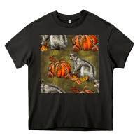 Asphalt squirrel pumpkin seamless Heavy Core Tee - BundleAndBundleShop