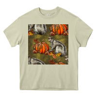 Mossy squirrel pumpkin seamless Heavy Core Tee - BundleAndBundleShop