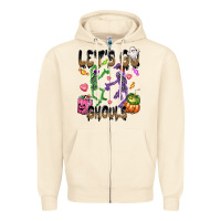 Sandshell Let's go ghouls Zipper Hoodie - NancyCooperArtShop