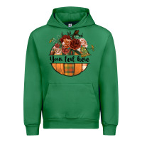 Emerald preview customize floral pumpkin Urban Hoodie - BundleAndBundleShop
