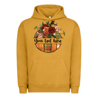 Pigment Peanut Butter preview customize floral pumpkin Urban Hoodie - BundleAndBundleShop