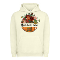 Pigment Pistachio preview customize floral pumpkin Urban Hoodie - BundleAndBundleShop