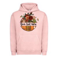 Pigment Salmon preview customize floral pumpkin Urban Hoodie - BundleAndBundleShop