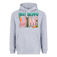 Heather Grey One hoppy Mimi Easter Day Heavyweight Hoodie - HowdyJamesFarm